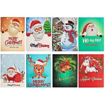 Rubye Diamantkunst Weihnachtskarten