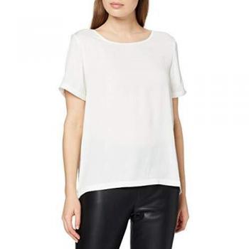Camiseta VILA VIMELLI S/S NUEVO TOP-NOOS, Mujer, Blanco