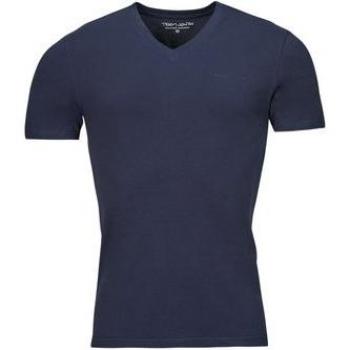 T‑shirt Teddy Smith TAWAX 2 MC Marine Élégant Marine