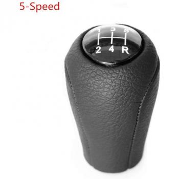 Pommeau de levier de vitesse en cuir PU pour Mazda 3 BK BL 5 CR CW 6 GH
