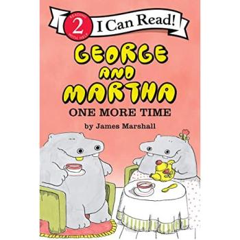 James Marshall George & Martha: One More Time Paperback Book in White