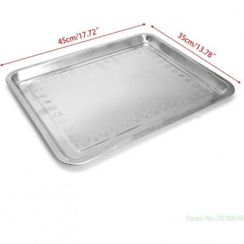 Grilled Fish Stainless Steel Serving Tray