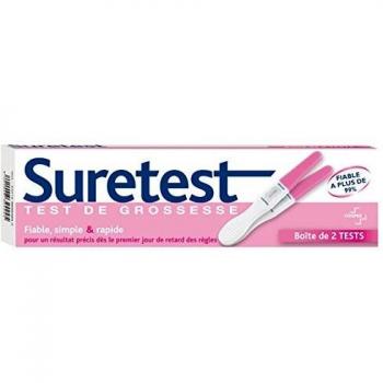 Suretest Test de Grossesse Pack de 2