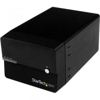 StarTech.com DUAL Bay SATA Festplattenspeicher USB 3.0/eSATA Dual 3.5 SATA, S3520BU33ER