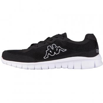 Kappa ROCKET Sneakers, Unisex, Schwarz (1110 black/white), 39 EU