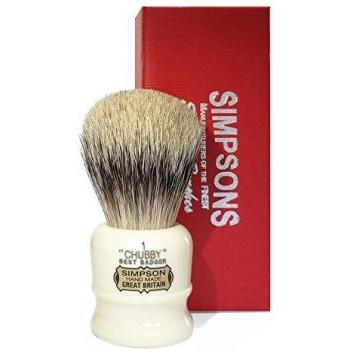 SIMPSONS CHUBBY CH1 PENNELLO DA BARBA IN PELLE DI TASSO
