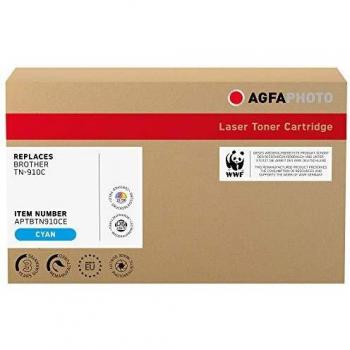 AgfaPhoto Ciano Toner per Brother TN‑910C