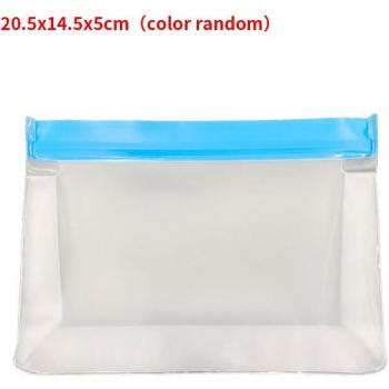 Multi-Color Double Zipper Food Storage Bag