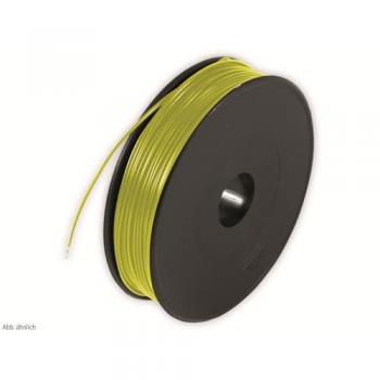 Rautronic 100‑Meter‑Spule: Gelbe Litze 1×1,00 mm² – LIYV (100 m)