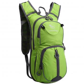 Sportlicher 20 L Fahrradrucksack „Local Lion“ – Grüner Helmnetz‑Modell