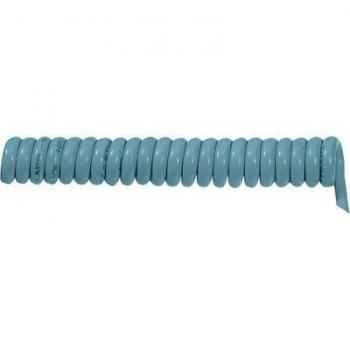 LAPP 70002648 Spiralkabel ÖLFLEX® SPIRAL 400 P 1500mm / 4500mm 2 x 1mm² Grau 1St