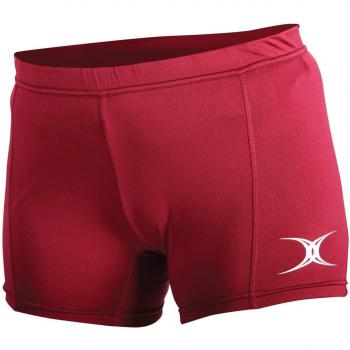 Gilbert Eclipse Netball Shorts S18 Maroon