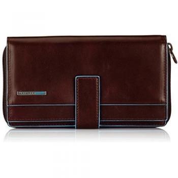 Piquadro Wallets & Cardholders Dark Brown Wallet with Coin Pocket Female One Size