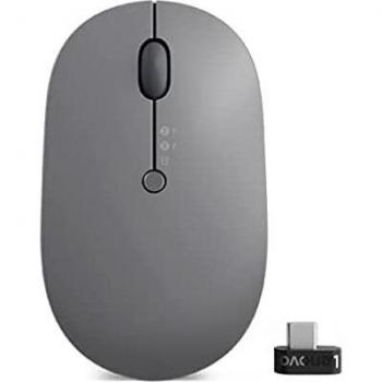 Lenovo Go Multi-Device mouse Ambidextrous RF without cable + Bluetooth Optical 2400 DPI