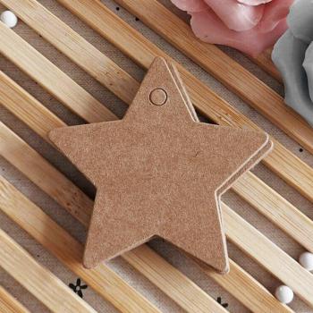 Witte en Zwarte Kraftpapier Labels 50 Stuks voor Feestdecoratie