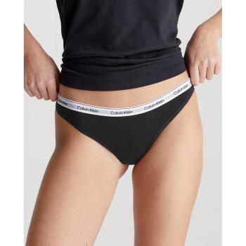 Underwear String Nero/Bianco CK XL