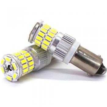 2‑Pack BAY9S 700 lm H21W White LEDs – 12‑24V CANbus, Off‑Road