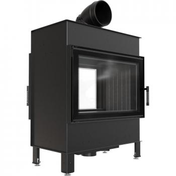 Foco in acciaio KRATKI Lucy Tunnel 14 kW Ø 200 neri