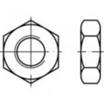 Écrou hexagonal M20 DIN 936 laiton – 25 pièces, référence TO-5450043