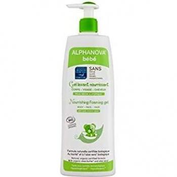 Gel Nutriente per la Pulizia della Pelle Secca e Atopica 500 ml Alphanova Bébé