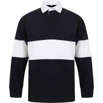 Front Row Maglia da rugby per adulti con pannelli unisex