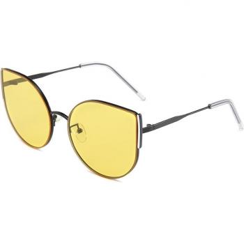 Lunettes de conduite rétro pour femmes, monture en alliage