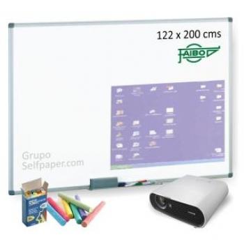 Pizarra Blanca Multifuncional 122x200
