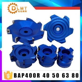Aluminum Face End Mill Cutter Head BAP400R 40mm, 50mm, 63mm, 80mm