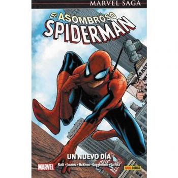 Panini Cómic Marvel Saga El Asombroso Spiderman 14. Un Nuevo Día Español