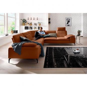 W.SCHILLIG L‑Ecksofa “Valentinoo” – Designset mit Sitzhöhe-Anpassung