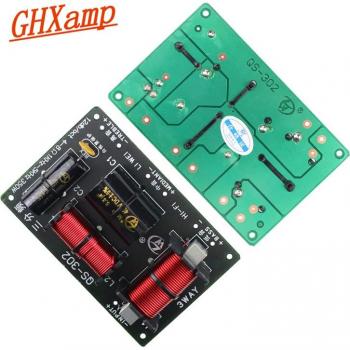 Divisor de Frecuencia GHXAMP de 3 Vías, 350W, Tweeter y Medios Bajos, 1KHZ-5KHZ, 12db/oct, Paquete de 2