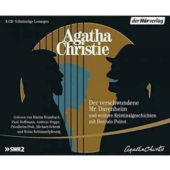 Der verschwundene Mr. Davenheim und weitere Kriminalgeschichten mit Hercule Poirot (3 Audio-CDs)