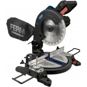 Lavorazione Precisa del Legno: Troncatrice Radiale FERM con Potenza di 1300 Watt, Velocità di Rotazione di 4500 Giri al Minuto e Lama da 210 mm