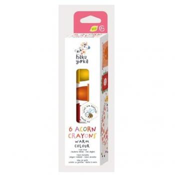 Pastello a Cera Haku Yoka Giallo-Rosso 6x