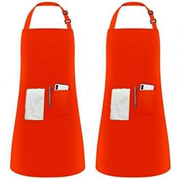 InnoGear Tablier de Cuisine avec Poches (2 Packs, Polyester)