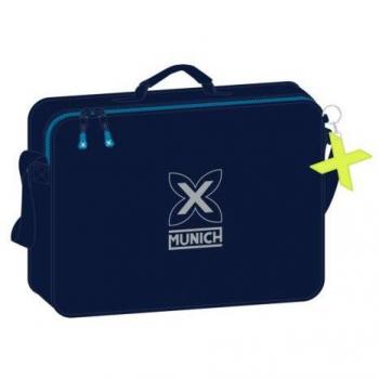 Cartera Escolar Munich Nautic Azul marino 38 x 28 x 6 cm