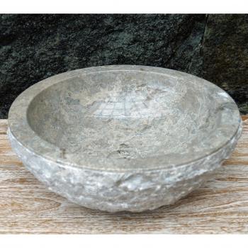 Waschtisch Guru – Naturstein‑Aufsatz mit runder Form