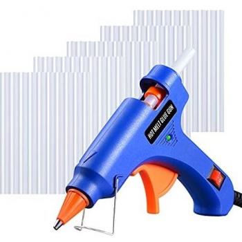 Kit de Pistola de Silicona Caliente 20W con 50 Barras