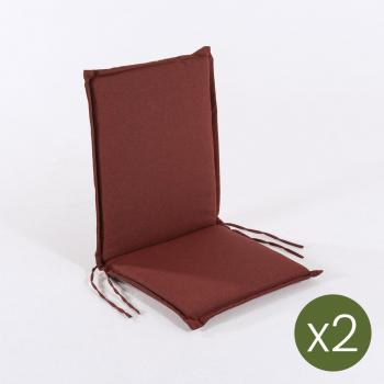Red Recliner Set – Cojines Olefin 92x42 cm (Duo)