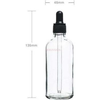 Bouteille d'huile essentielle en verre 100ml