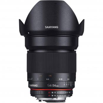 Samyang 24mm 1:1.4 ED AS UMC per Canon EF (21513) nero