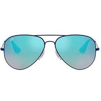 Ray-Ban RB 3558 Sonnenbrille für Erwachsene, Blau, 58 mm