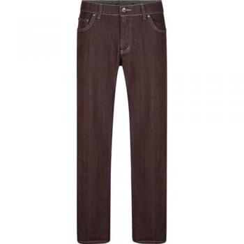 Herren 5-Pocket-Jeans VESTATESS Babista dunkelrot Größe 50