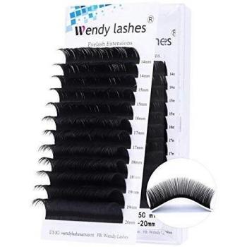 Classic Semi Permanent Eyelashes C Curl 0.15mm 14-20mm