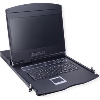 Switch KVM 8 Porte con Console 17 TFT, USB, Layout Francese