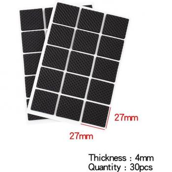Anti-slip chair pads