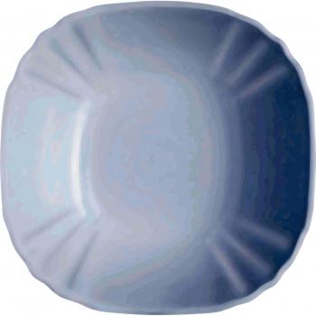 Luminarc Lotusia Opal Glass Plates, Set of 6, Multi-Colour