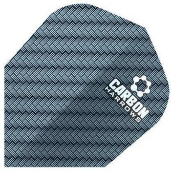 Harrow 10‑Pack Blue Carbon Dart Flights