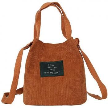 Simple Solid Color Handbag