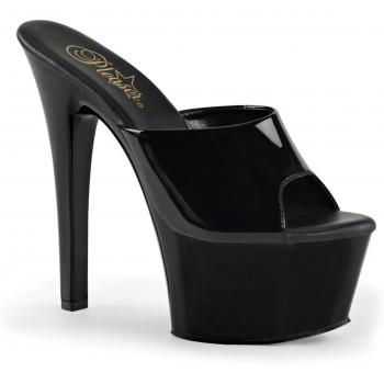 Pleaser ASPIRE-601 Damen Hausschuhe Schwarz EU 37